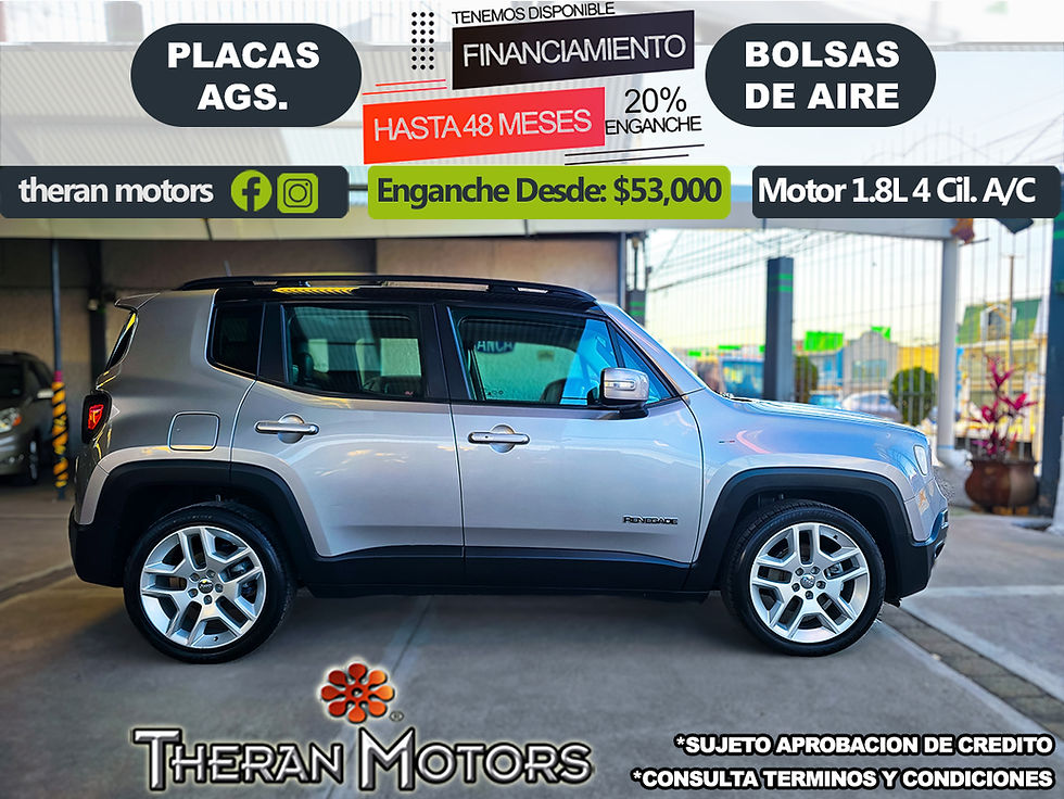 Miniatura: JEEP RENEGADE LIMITED MODELO 2019