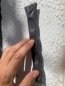Black Porcelain Mezuzah Judaica made by Jonathan Nosan