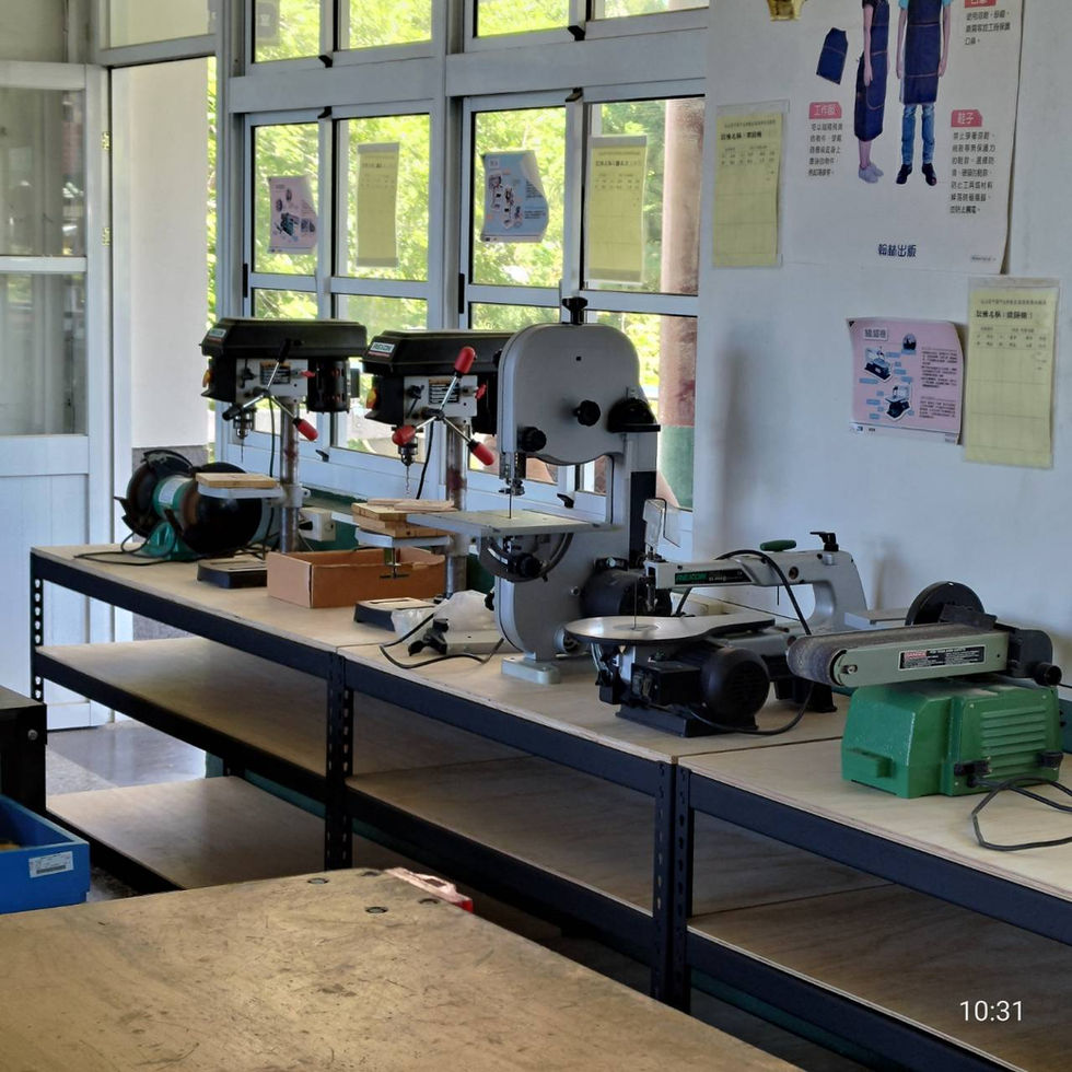 木工教室機器置物架