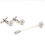 Thumbnail: Crystal Lapel Pin & Cufflink