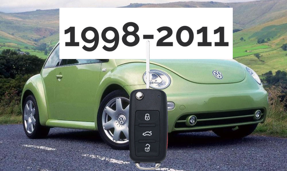 Volkswagen Beetle 1998-2011 Replacement key