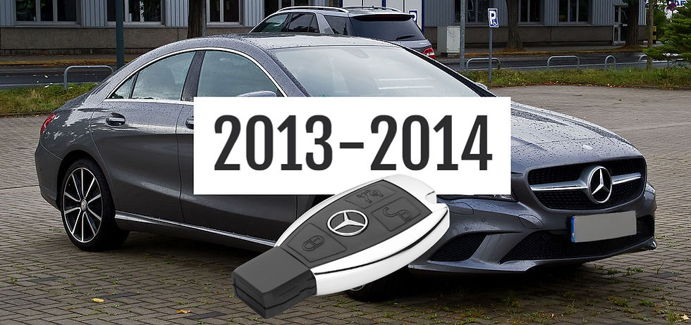 Mercedes CLA 2013-2014 + FBS3 Remote Key