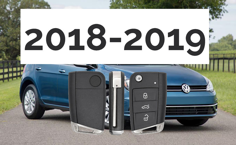 Thumbnail: Volkswagen 2018-2019 Golf Replacement Key