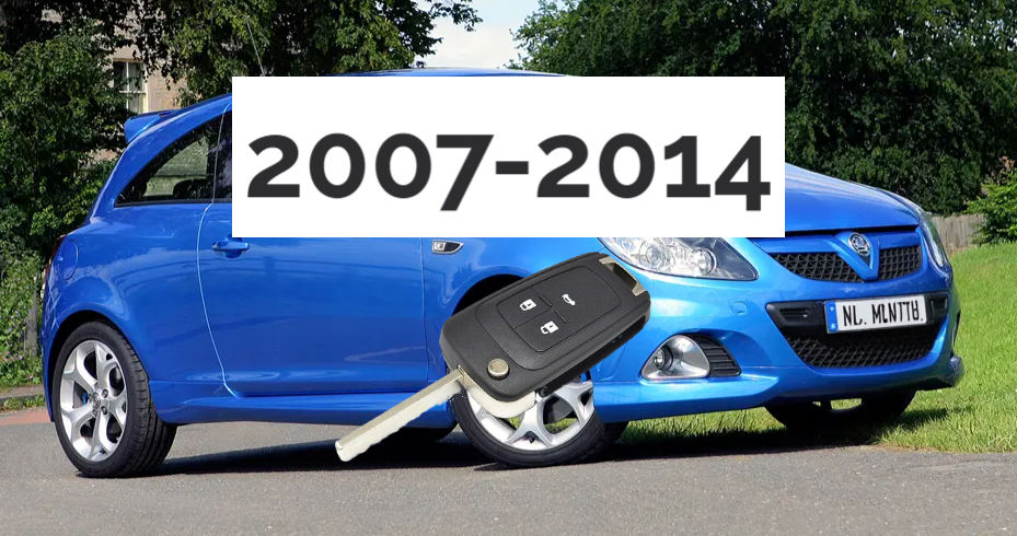 Vauxhall Corsa 2007-2014 Replacement Key