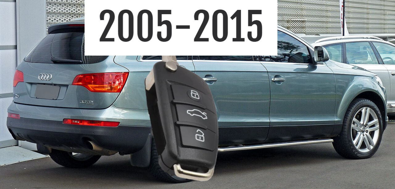 Product: Audi Q7 2005-2015 Remote key replacement

