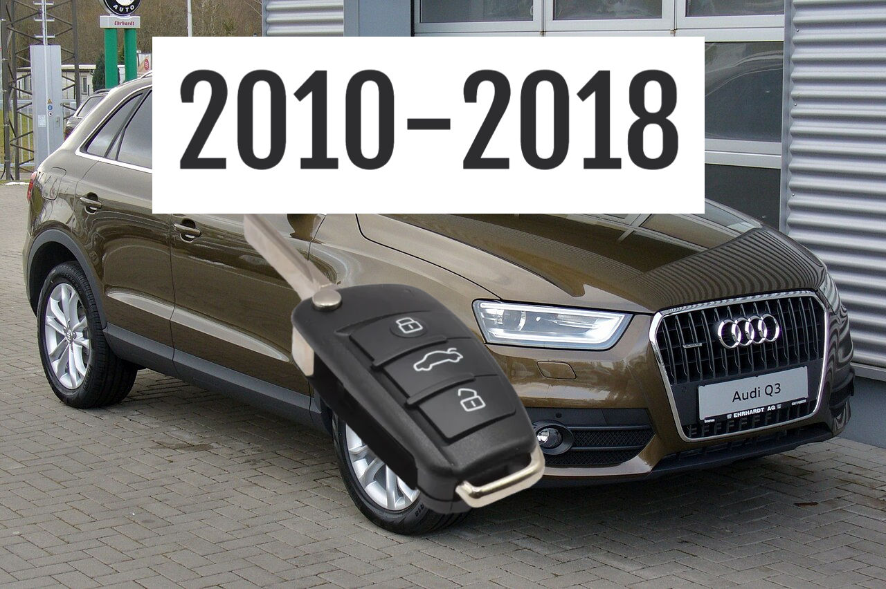 Product: Audi Q3 2010-2018 Remote key replacement