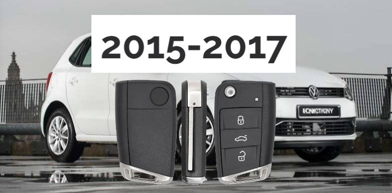 Thumbnail: Volkswagen 2015-2017 Polo Replacement key