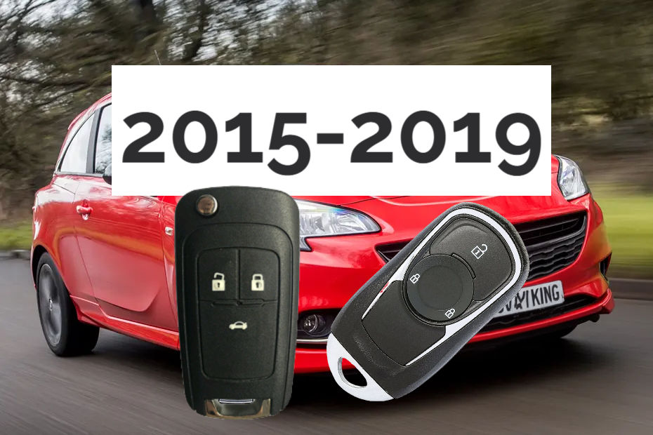 Vauxhall Corsa 2015-2019 Replacement Key