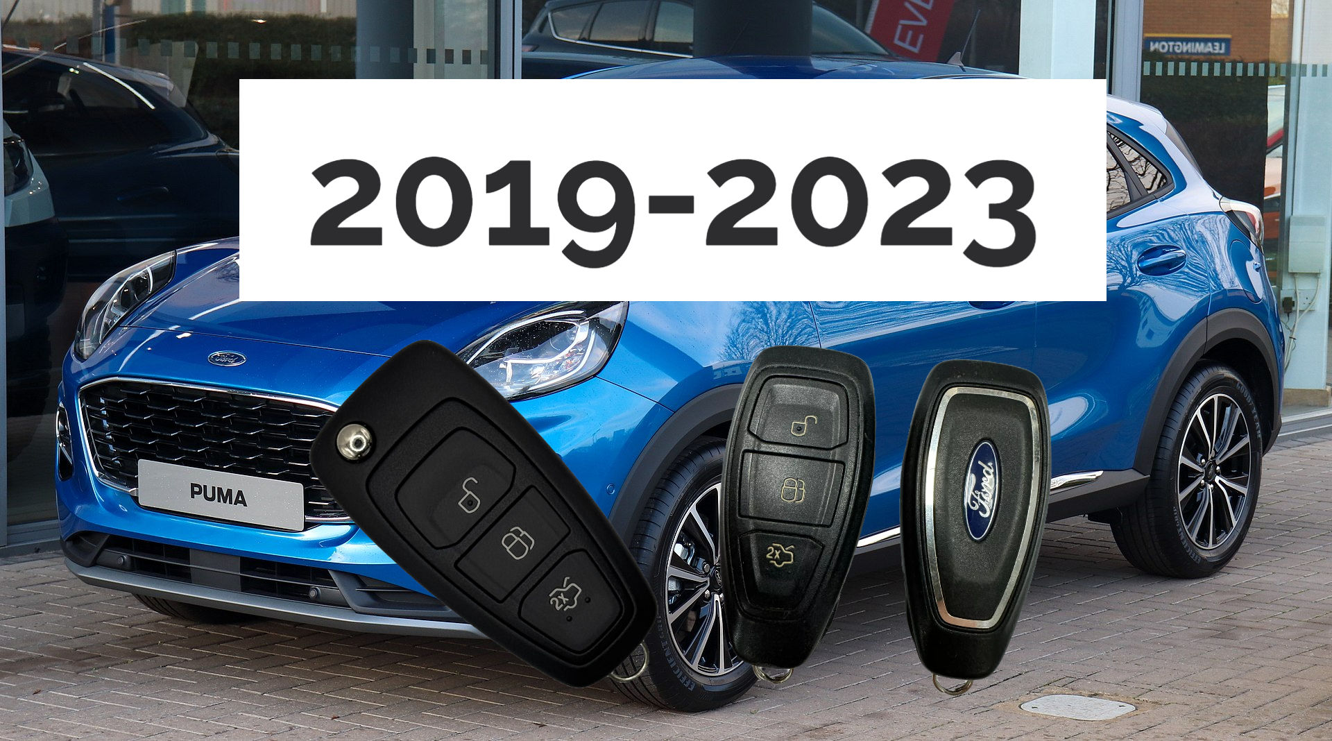 2019-2023 Ford Puma Replacement Key