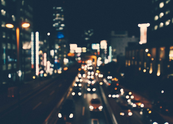 City Traffic at Night