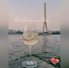 Elderflower sparkling 140++