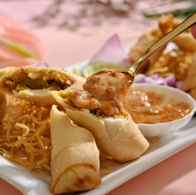 ปอเปี๊ยะข้าวซอย 280++