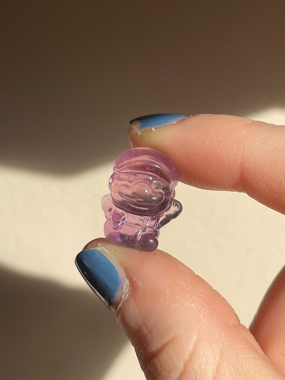 Crystal Mario Carving – Unique Crystal for Clarity, Balance & Play