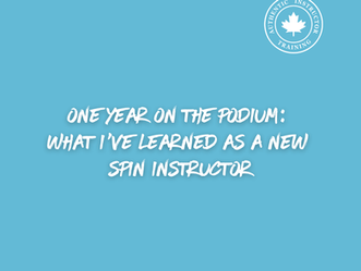 One Year on the Podium: What I’ve Learned as a New Spin Instructor