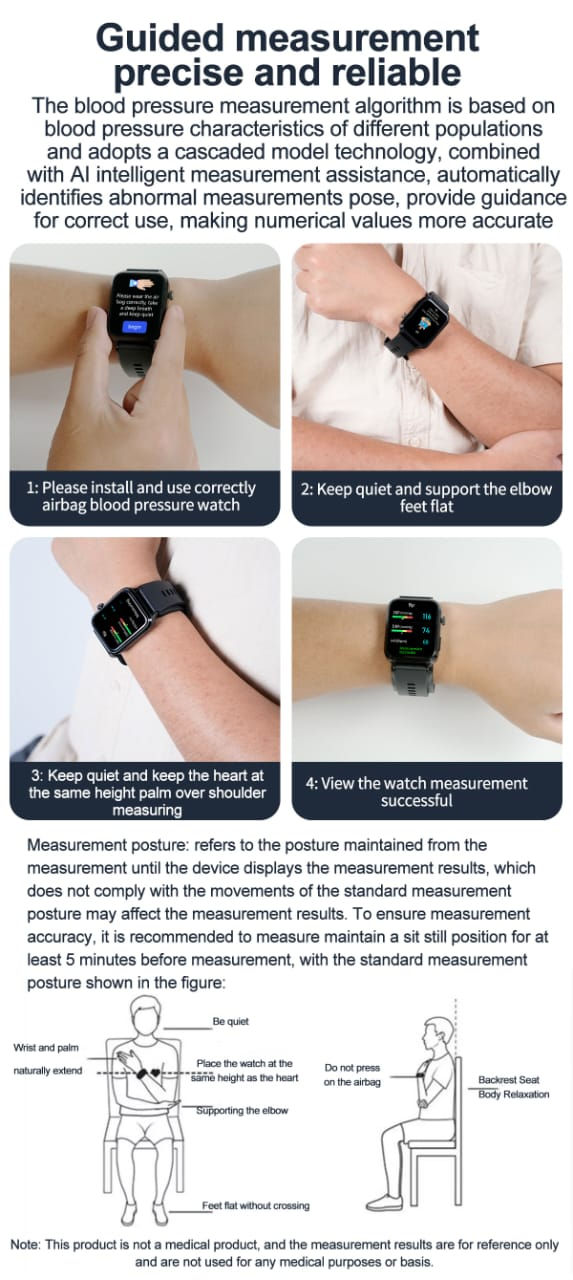 Thumbnail: Blood Pressure Smart Watch