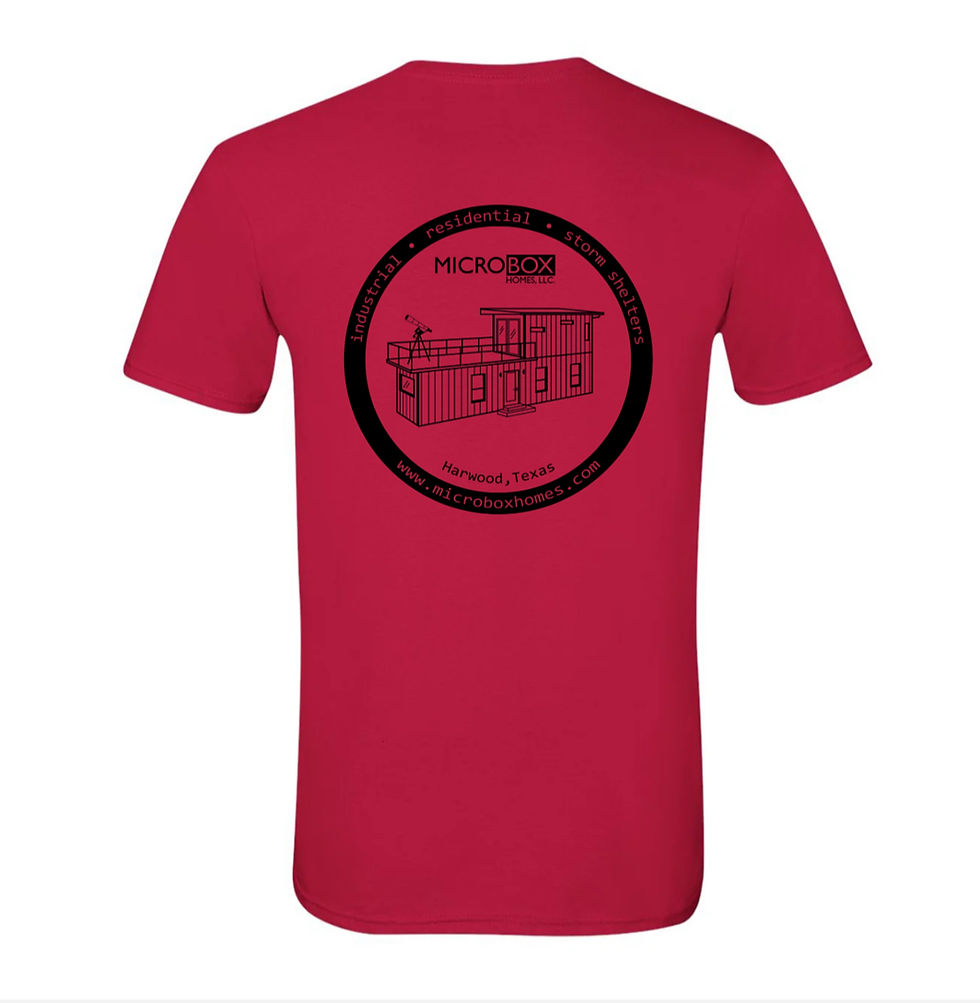 Thumbnail: t-shirt red back