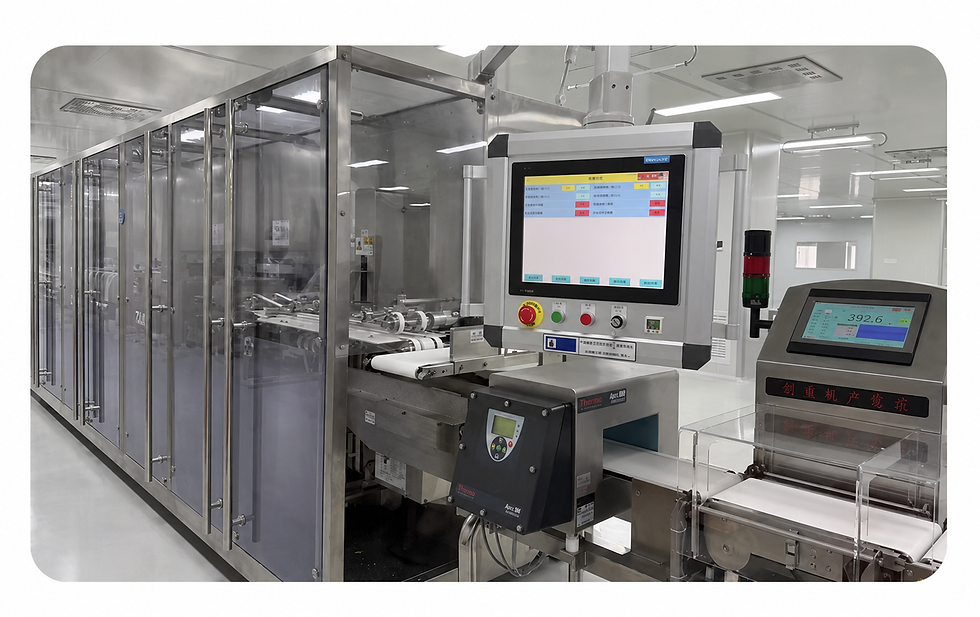 wet wipes manufacturing environment