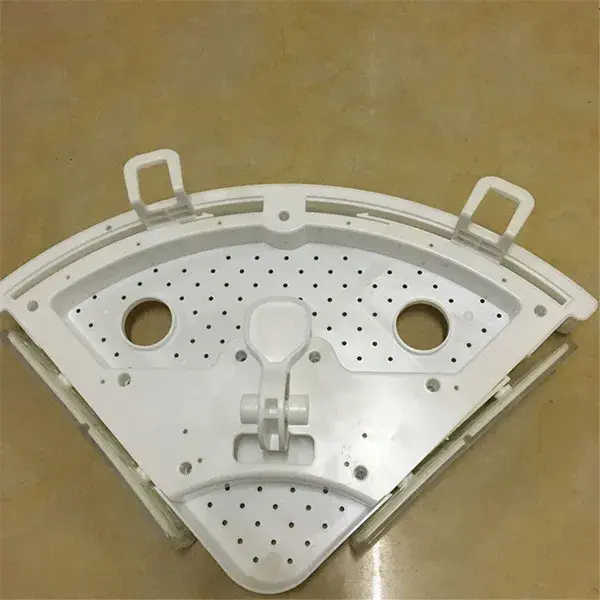 Thumbnail: Bathroom Corner Shelf Organizer With Hooks, Easy To Install