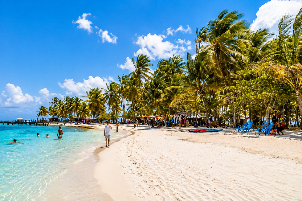 Isla perro chico San Blas