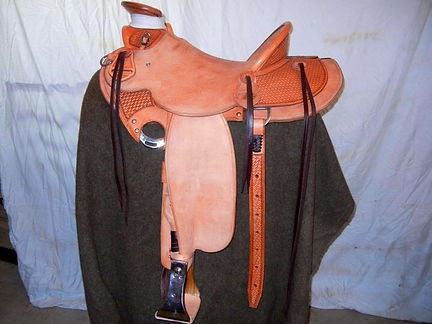 Half Breed custom saddle