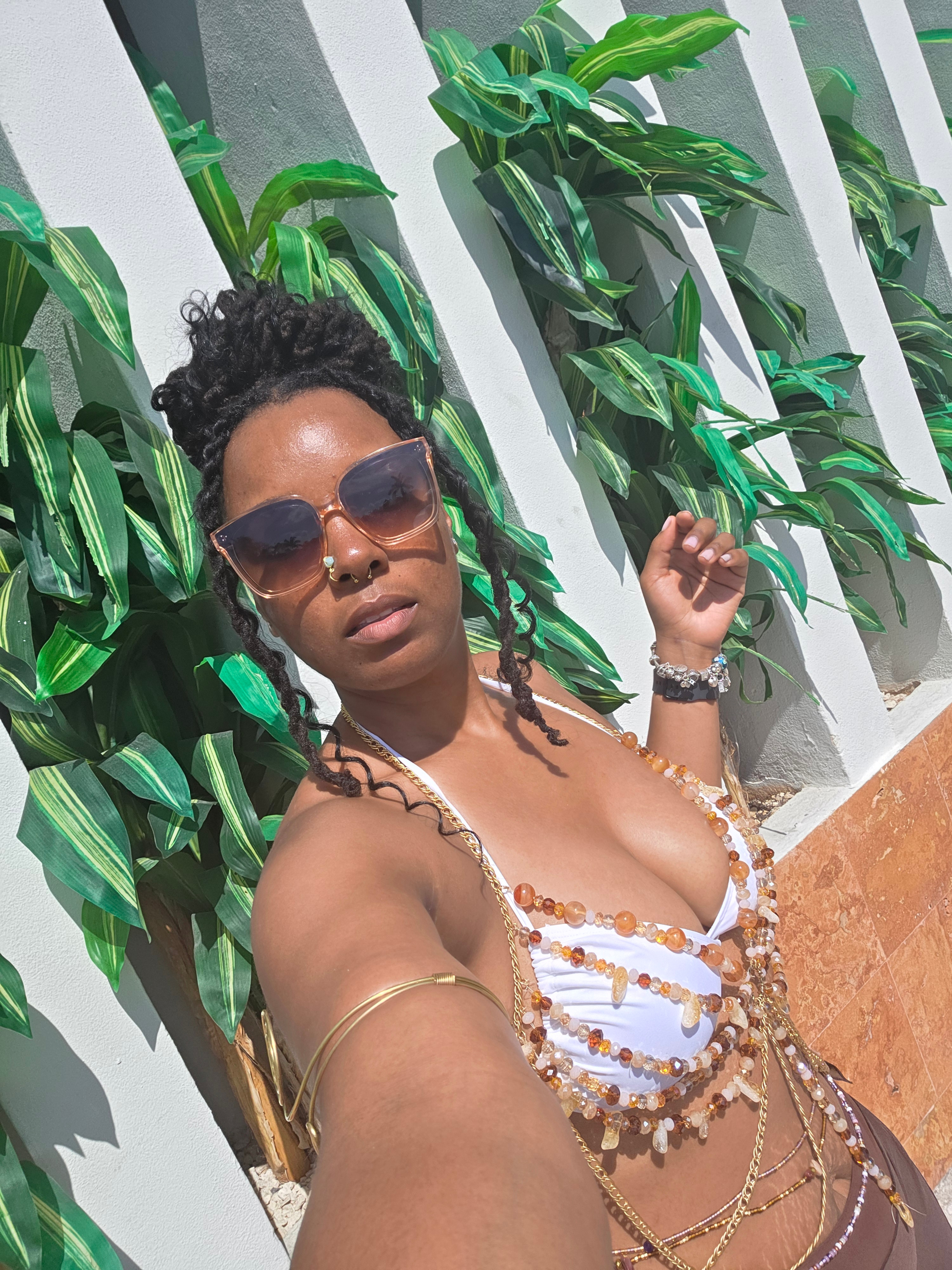 Crystal Bralette Chain