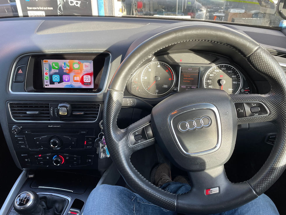Thumbnail: Audi A4 A5 Q5 Concert Apple CarPlay / Android Auto Integration 2008-2013