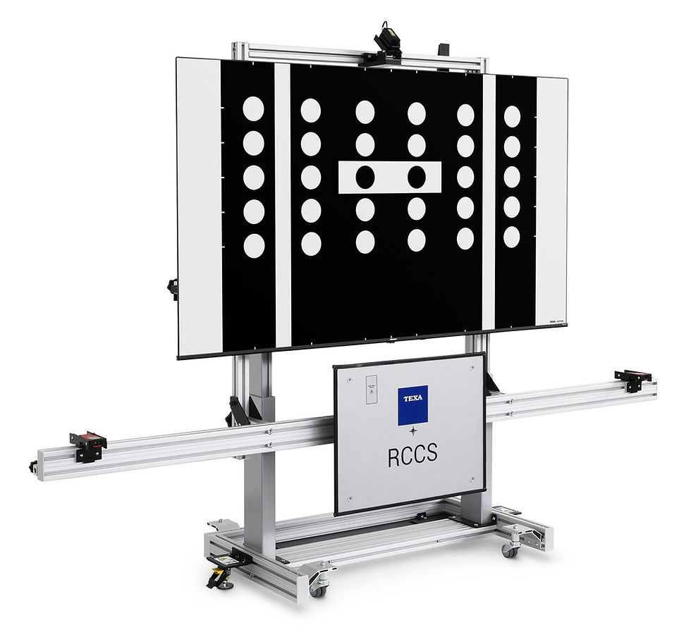 Thumbnail: Windscreen camera calibration target board setup Dewsbury