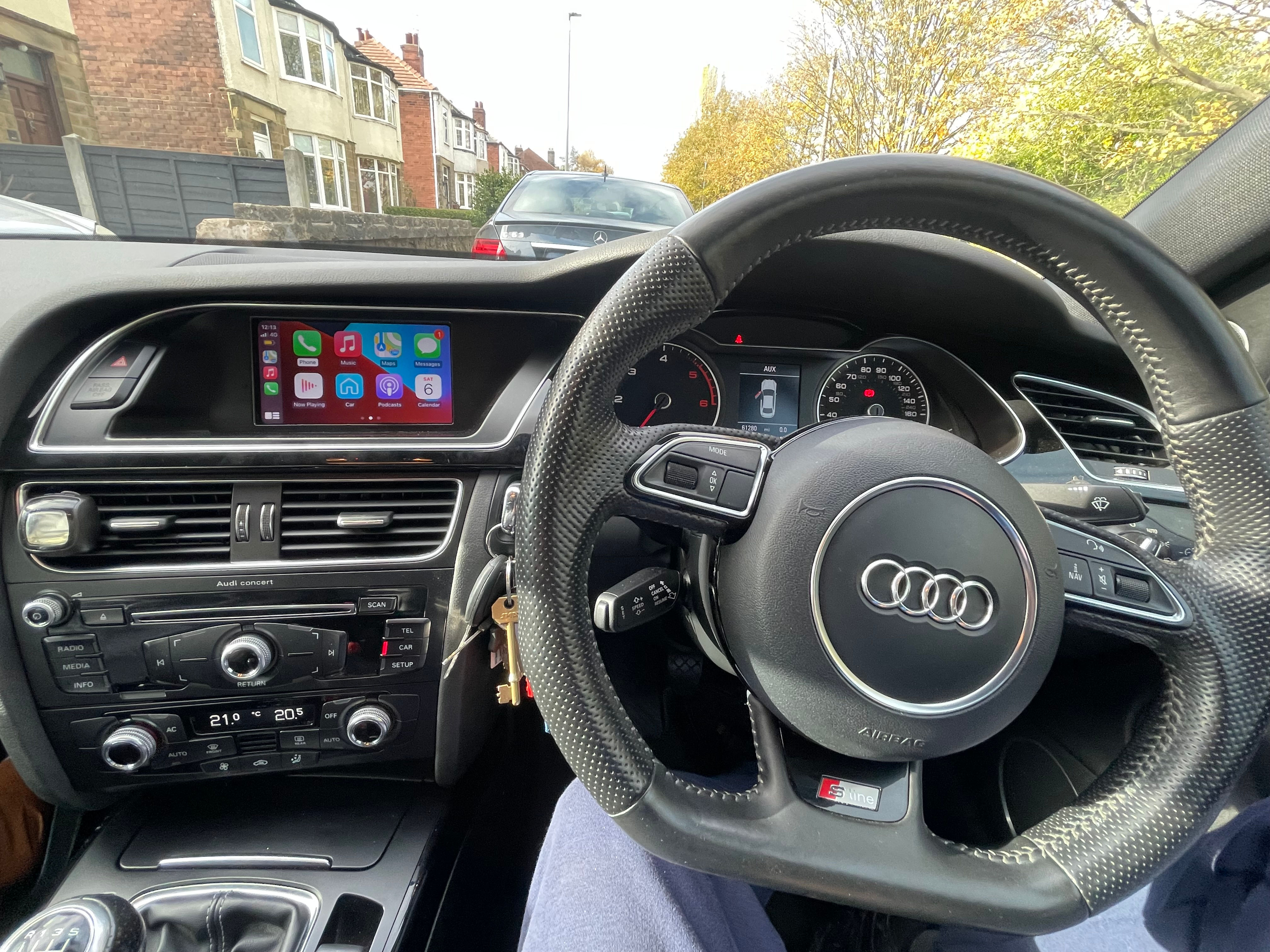 Audi A4 A5 Q5 Concert Apple CarPlay / Android Auto Integration 2008-2013