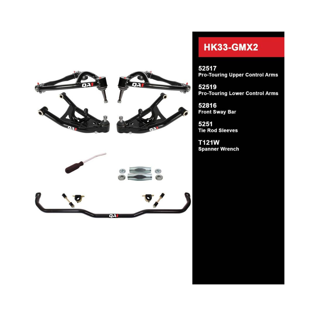 1968-1974 GM X-Body Nova Level 3 Handling Kit w/o Shocks QA1 HK33-GMX2