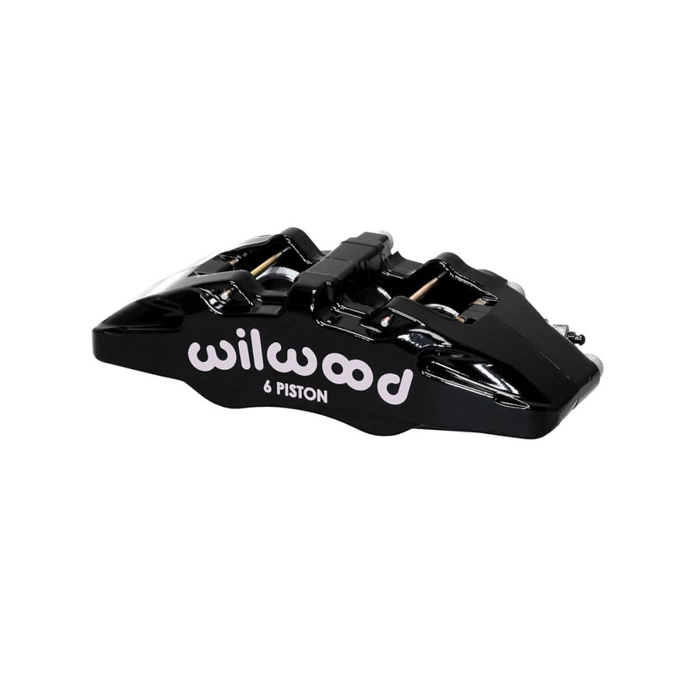 Thumbnail: Mustang II and Pinto, Front, 12.19", Drilled, Black, Wilwood 140-10742-D
