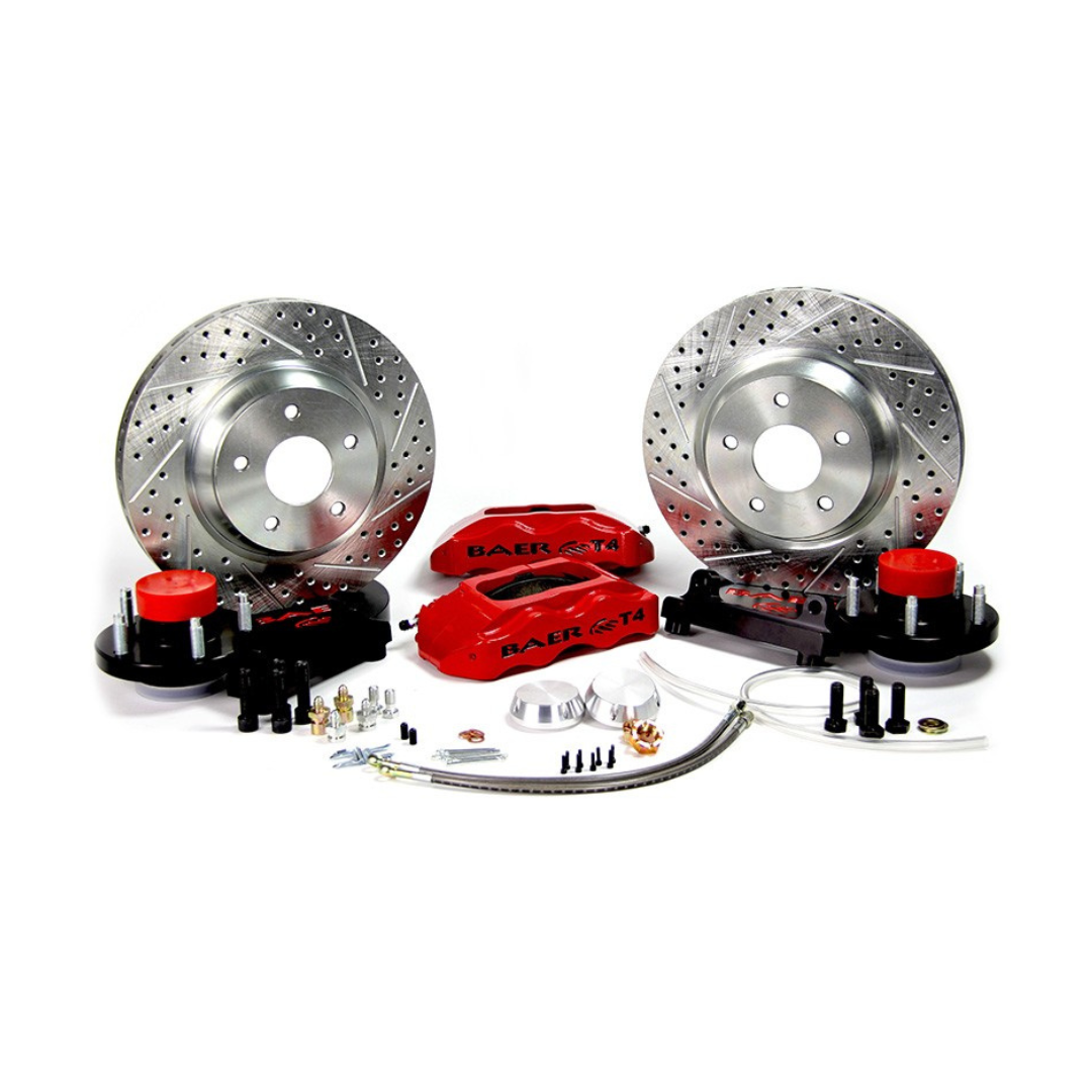 1970-1973 Mustang, 13" Front Track4 Baer Brake System, 4261291