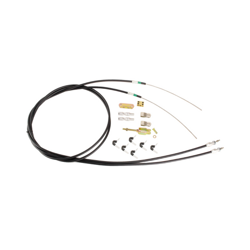 Universal Emergency Brake Cable Kit, For Metric, Baer and Wilwood Brake