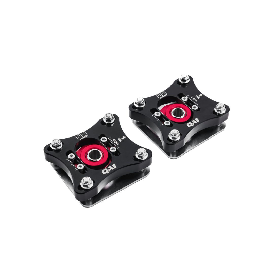 2005-2015 Ford Mustang Aluminum Caster Camber Plates QA1 CC115