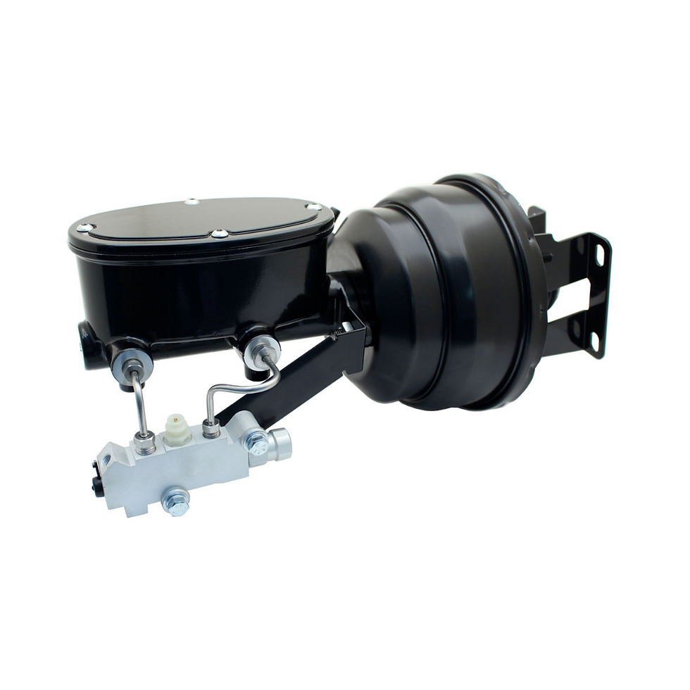 1959-1964 GM Impala, 8" Dual Booster Conversion Lit, Left Mount, Disc/Drum
