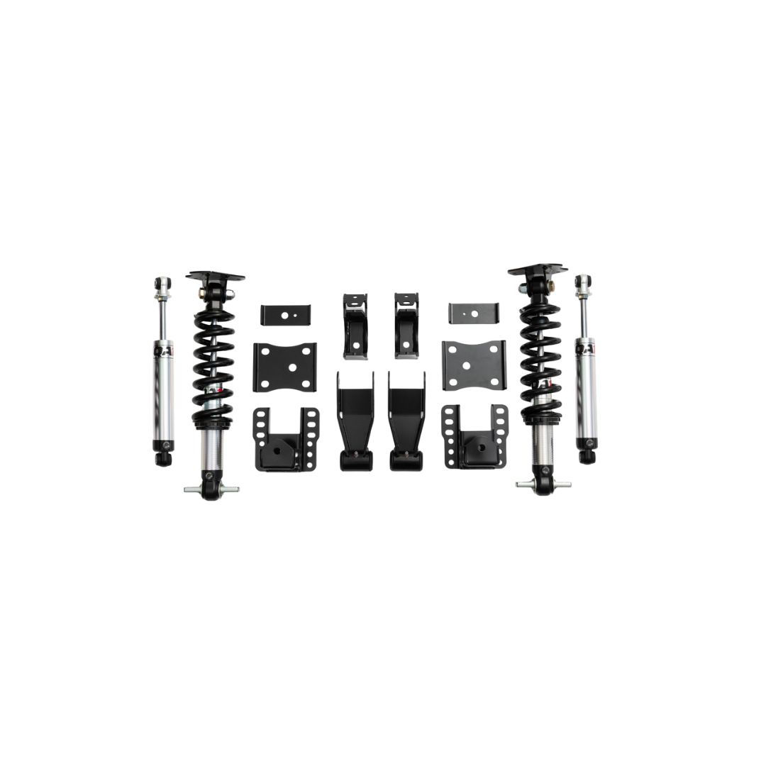 2007-2018 Sil/Sierra 1500 2WD Single Adj. 2/3 Drop Kit QA1 LK01-GMT03