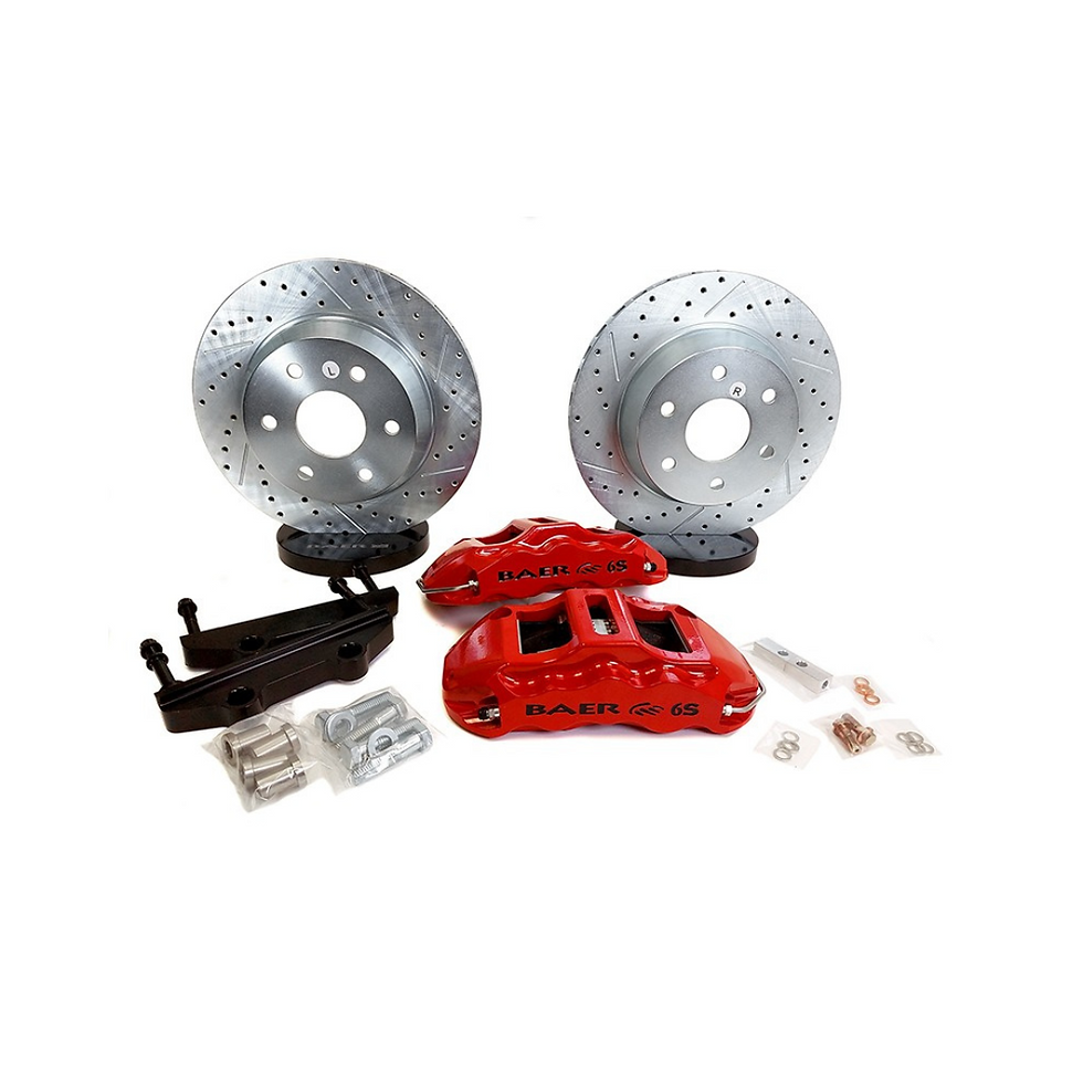 Thumbnail: 1999-2018 Baer Rear 14" GM 1500 Truck Extreme Disc Brake Kit