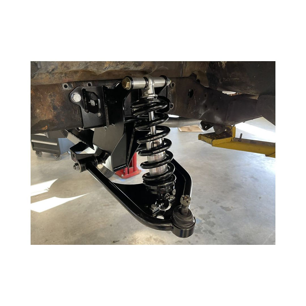 Thumbnail: 1961-1971 D100/D200 3-4'' Drop Single Adj. Front Coilover Kit QA1 52614-S600