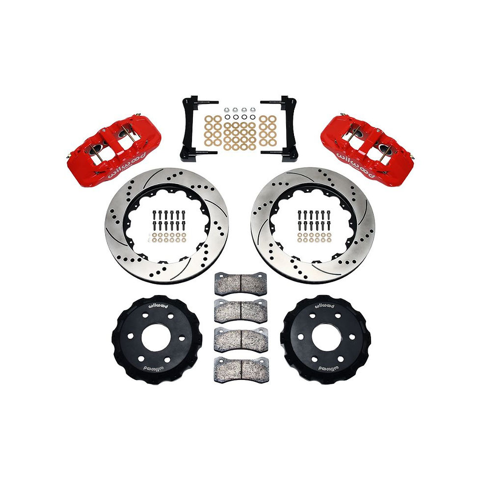 Thumbnail: 1999-2014 GM Truck/SUV 1500, Wilwood AERO6 Front Truck Kit 14.25in, 140-9789