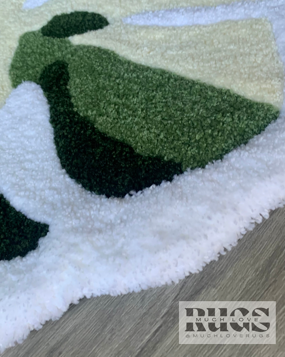 Thumbnail: Monstera Leaf Rug
