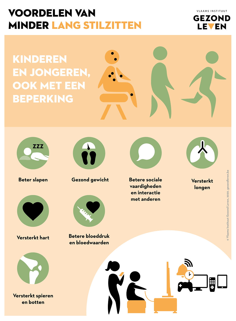 De Voordelen van Minder Lang Stilzitten bij Kinderen en Jongeren