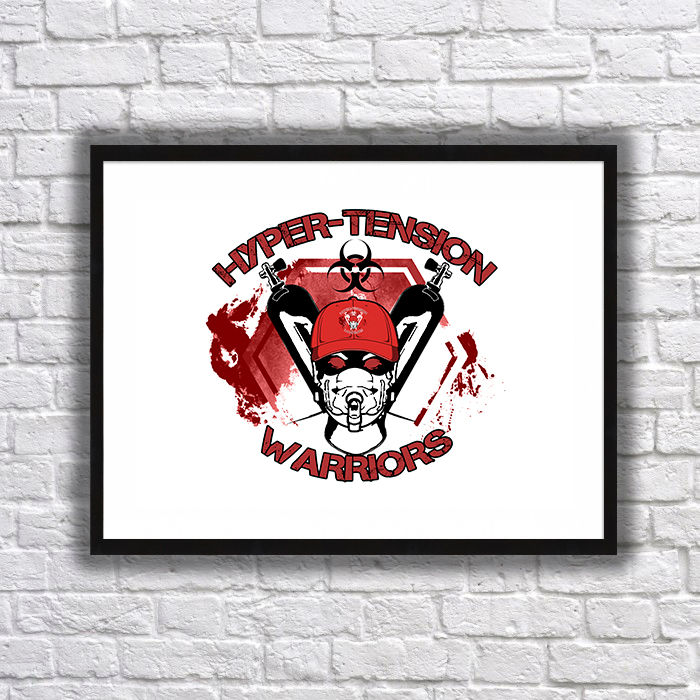 PH Hyper -Warriors - custom print white