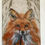 Thumbnail: Needle felt fox wall art, handmade wool portrait