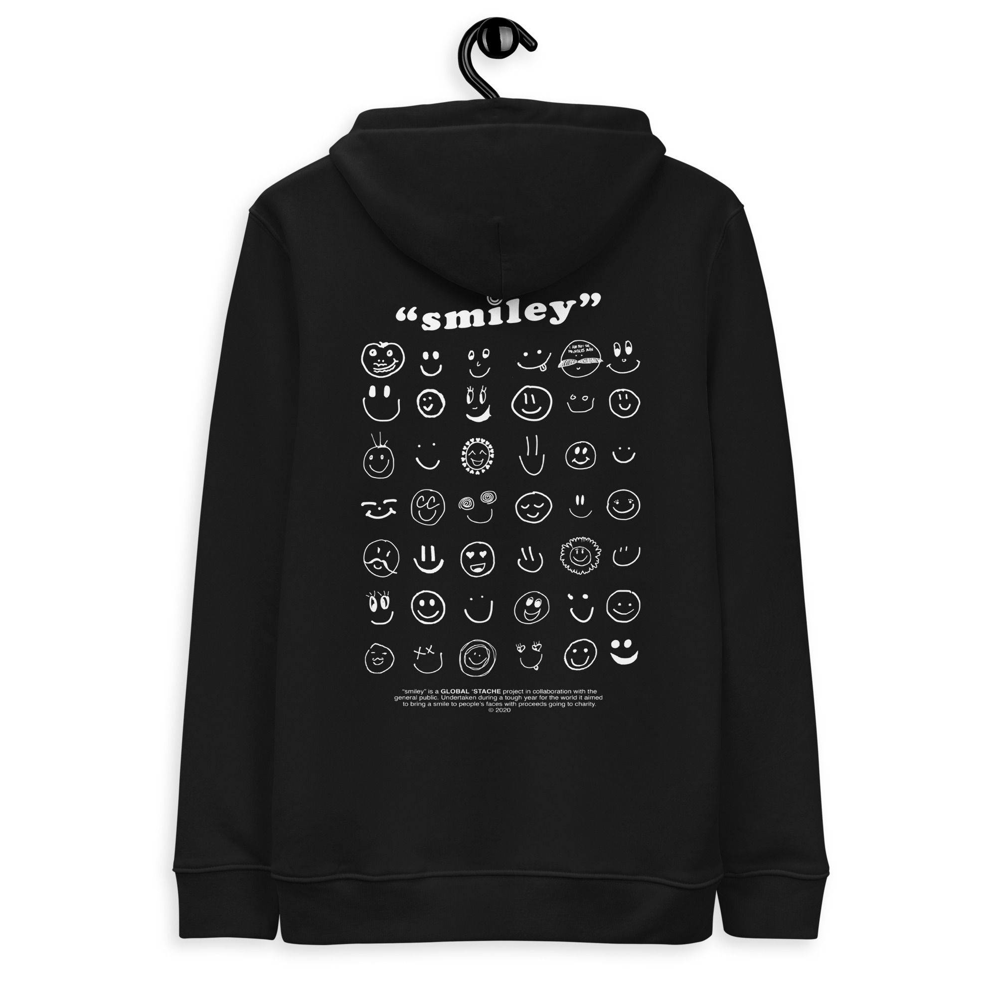 GS Smiley Hoody - Black