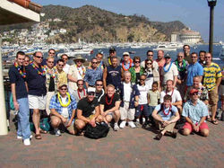Our Group Arrives in Avalon