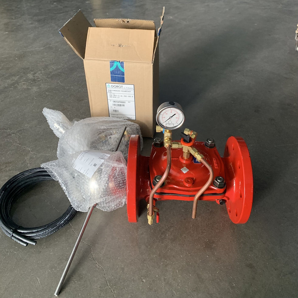 Thumbnail: วาล์วควบคุม Differential Float Controlled Valve รุ่น 77 | Dorot Control Valve