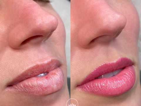 Lip Blushing, lip tattoo, permanent lip color