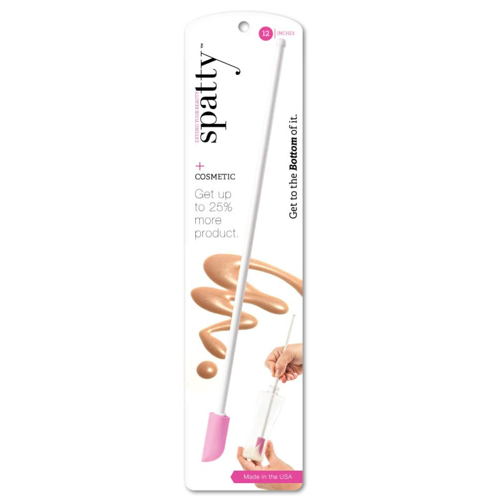 Spatty Daddy Beauty Makeup Spatula (12 Inch Pink) Shark Tank Mom Made Scrapes La
