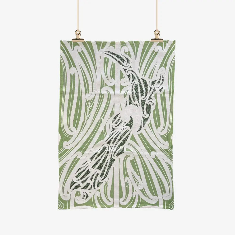 Organic Cotton Teatowel Aotearoa