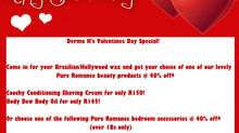 Valentine's Month Specials