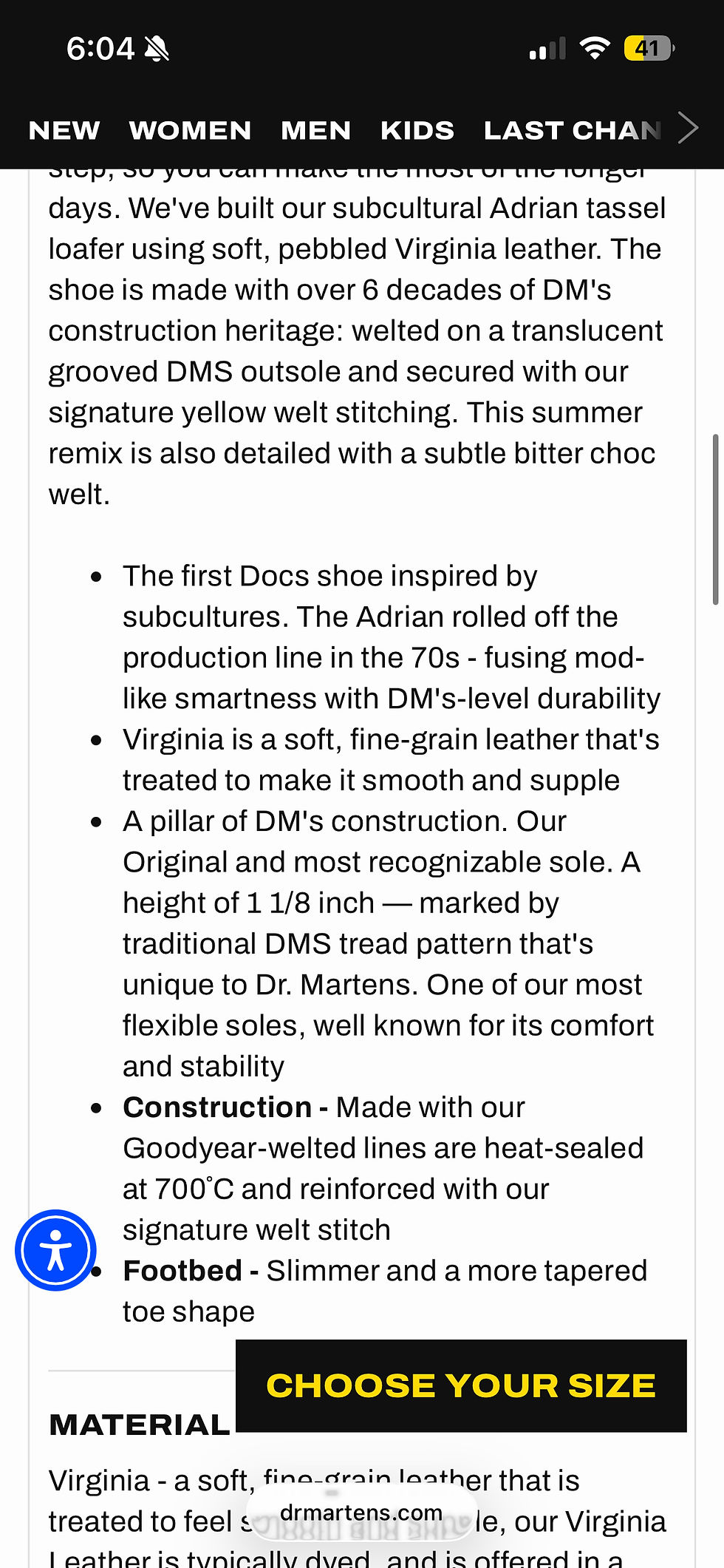 Thumbnail: Dr. Marten Adrian Soft Leather Loafers
